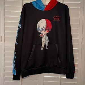 Shoto No. 15 Class 1-A Black anime‎ hoodie